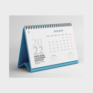 A5 Table Calendar (7 pages)